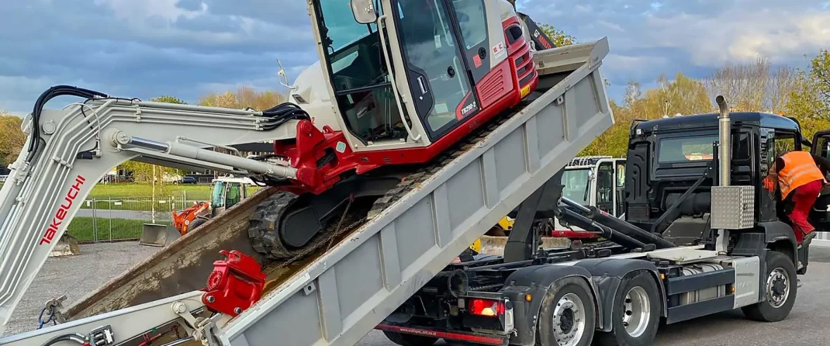 Mietpark der B+K Baumaschinen GmbH