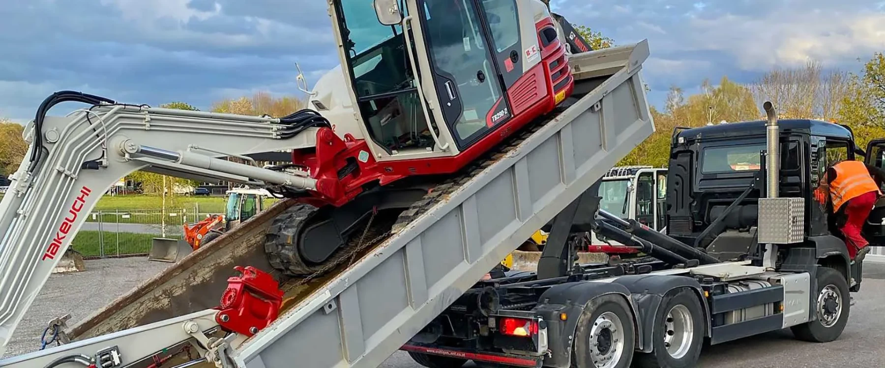 Mietpark der B+K Baumaschinen GmbH